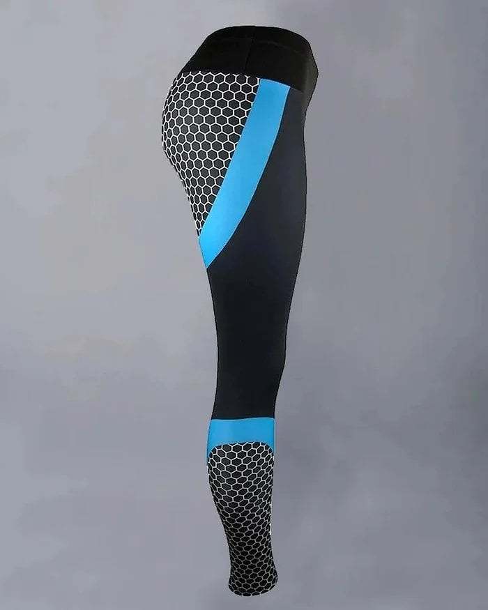 Colorblock Butt Lifting High Waist Sports Leggings