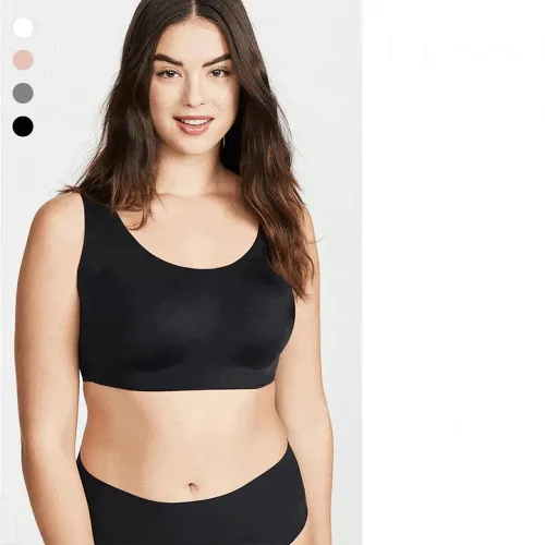 Plus Size Ultra Comfort Seamless Shaping Wireless Support Bra