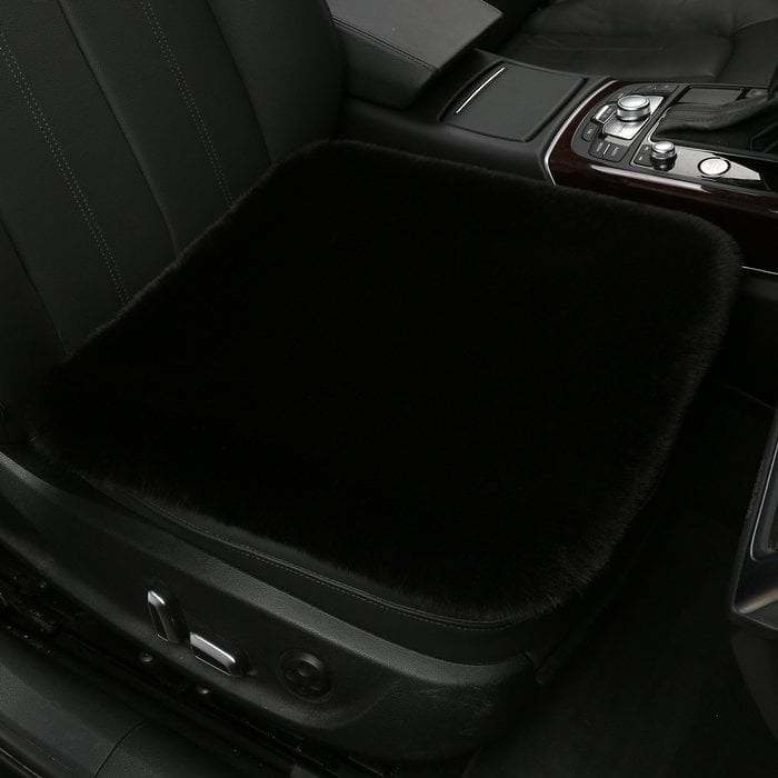 -Plush Car Seat Cushion