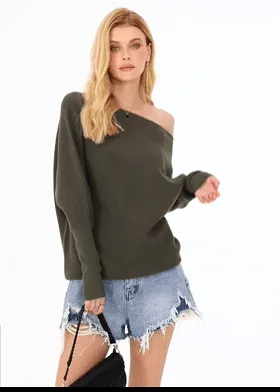 Asymmetric Draped Jumper (Buy 2 Free Shipping)