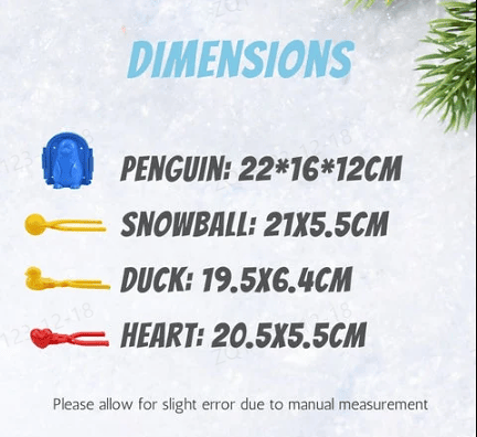 Christmas Gifts40%OFFWINTER SNOW TOYS KIT,BEST CHRISTMAS GIFT FOR KIDS