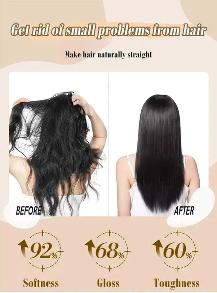 Save 45% on limited time purchase  Silk and Keratin Treatment Hair Straightening Cream
