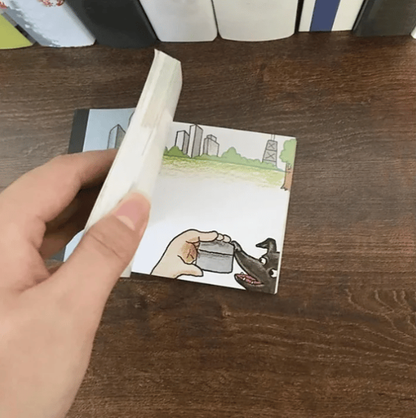 Proposal Confession Apology Creative Hidden Ring Flip Book Gift