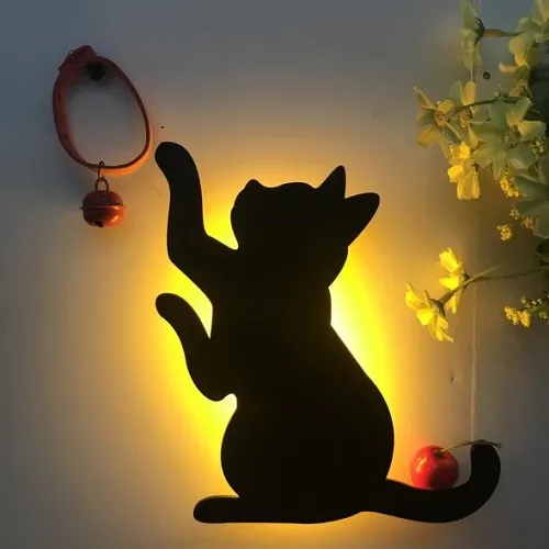 [Last day flash sale60% OFF] Cat Night Light - LED Sound Control B