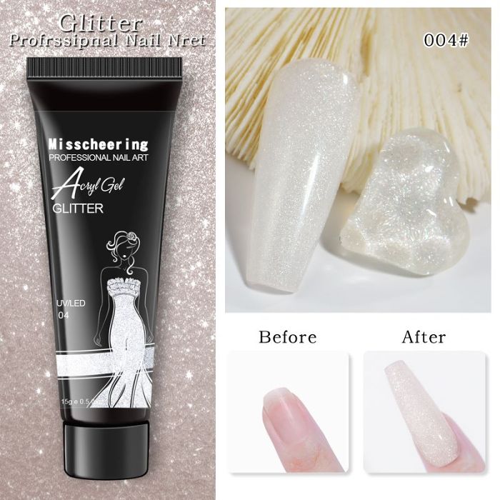 HOT SALE 49% OFFGlitter Poly Nail Gel for Beginner