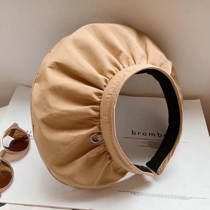Summer Women  Outdoor Anti-ultraviolet Shell Sun Hat