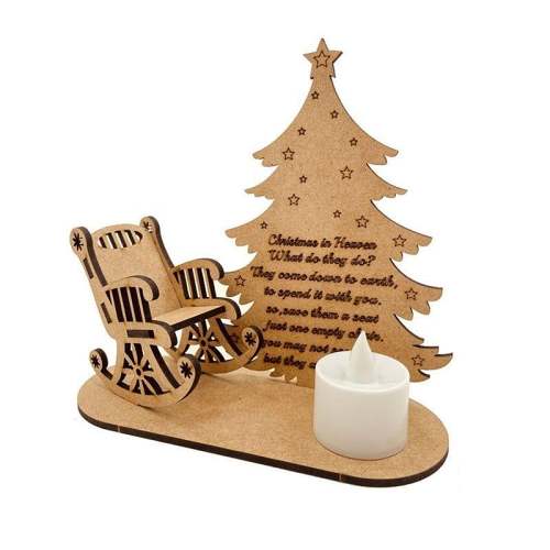Hot Sale- Christmas Remembrance Candle Ornament To Remember Loved Ones