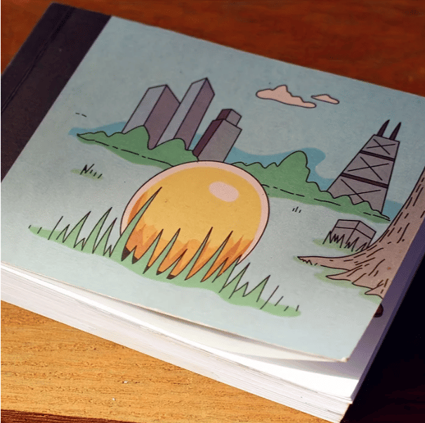 Proposal Confession Apology Creative Hidden Ring Flip Book Gift