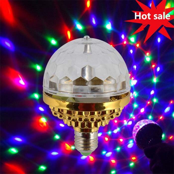 (Hot Sale- 49% OFF)Colorful Rotating Magic Ball Light