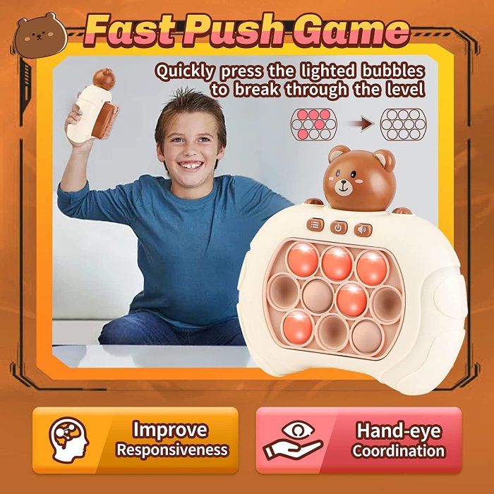 Quick Push Bubble Competitive Game Console Series