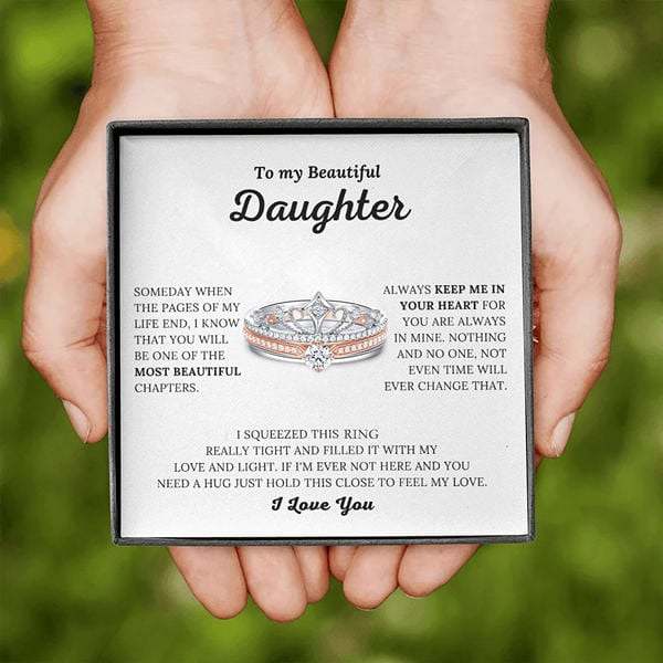 49% OFF - Keep Me In Your Heart - Crown Ring (Adjustable - One Size Fits All)