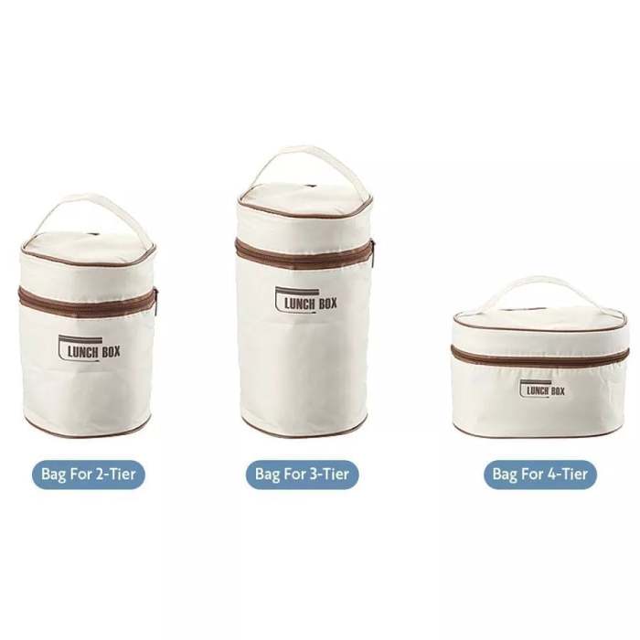 Portable Insulated Lunch Container SET