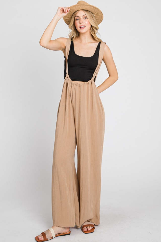 HOT SALEWomen's Casual Boho Sleeveless Jumpsuits with Pockets