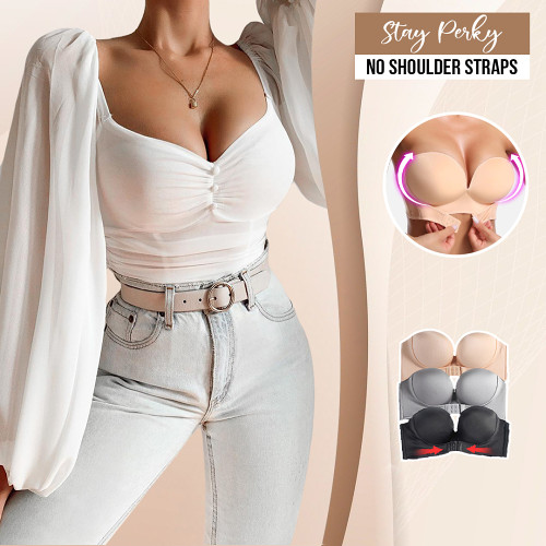 (Last Day Promotion-SAVE 50% OFF) Strapless Front Buckle Lift Bra