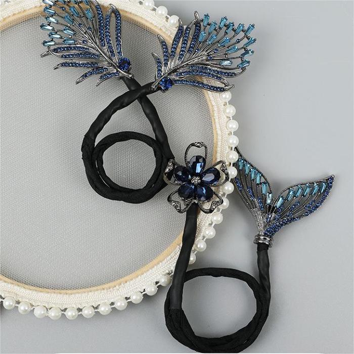 2023 Hot Sale- Rhinestone Flower Hair Clip