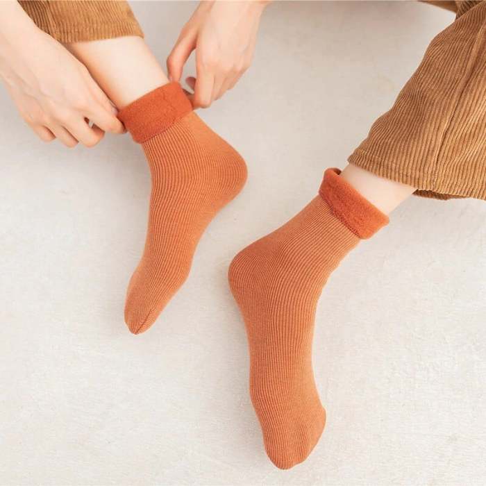 Velvet Winter Thermal Socks