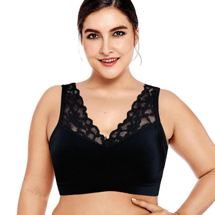 Push Up Comfort Super Elastic Breathable Lace Bra