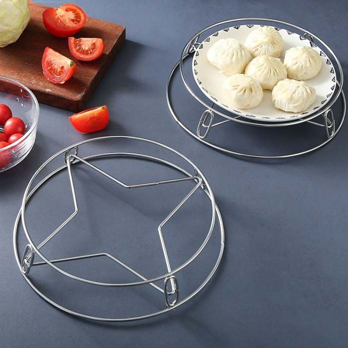 Steam Cooker Rack Instant Pot Trivet & Anti Rust Stainless Steel Pot Rack