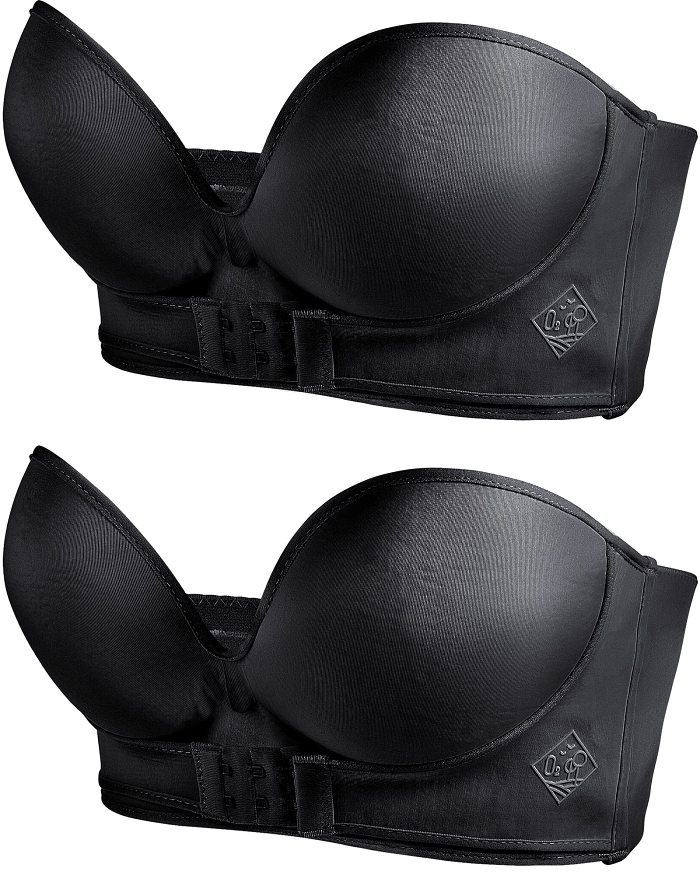 (Last Day Promotion-SAVE 50% OFF) Strapless Front Buckle Lift Bra