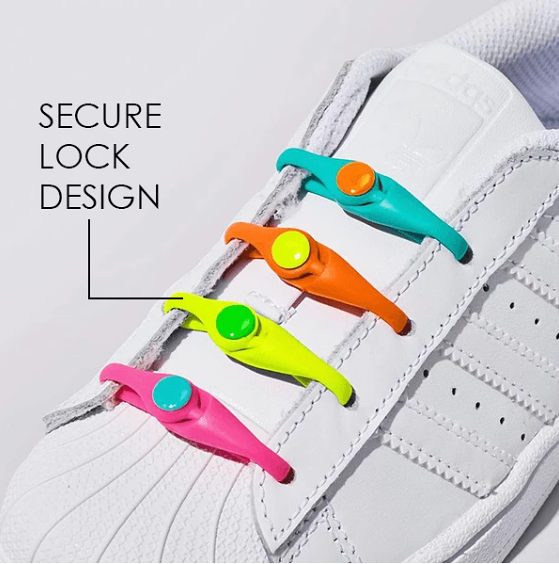 (Last Day Promotion-SAVE 50% OFF) Multicolor Lazy Elastic Shoelaces (S