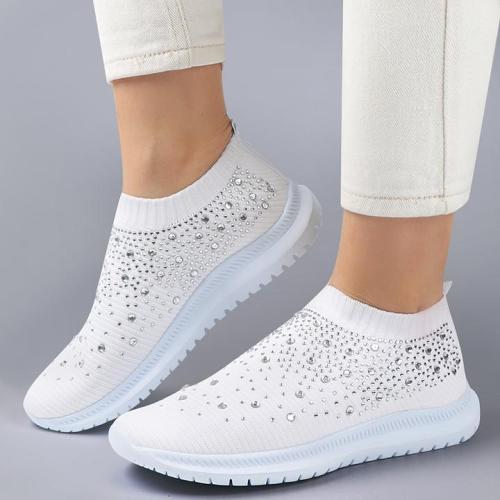 [#1 TRENDING SUMMER 2024] Women's Crystal Breathable Orthopedic Slip O