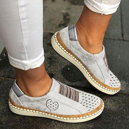 All Season Flat Heel Sneakers