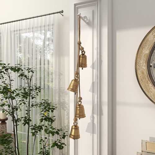 Christmas cow bell decoration