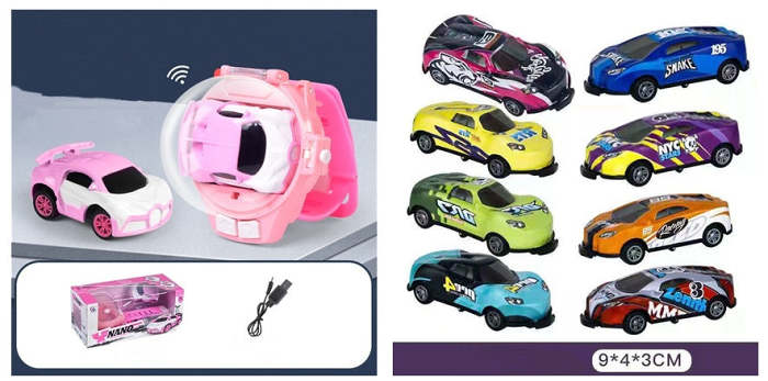 Children's Toy Car Watch Remote Control Car Mini Racing