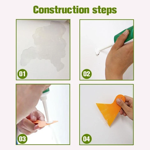 Non-Toxic 100% Chemical-Free Wall Mending Agent