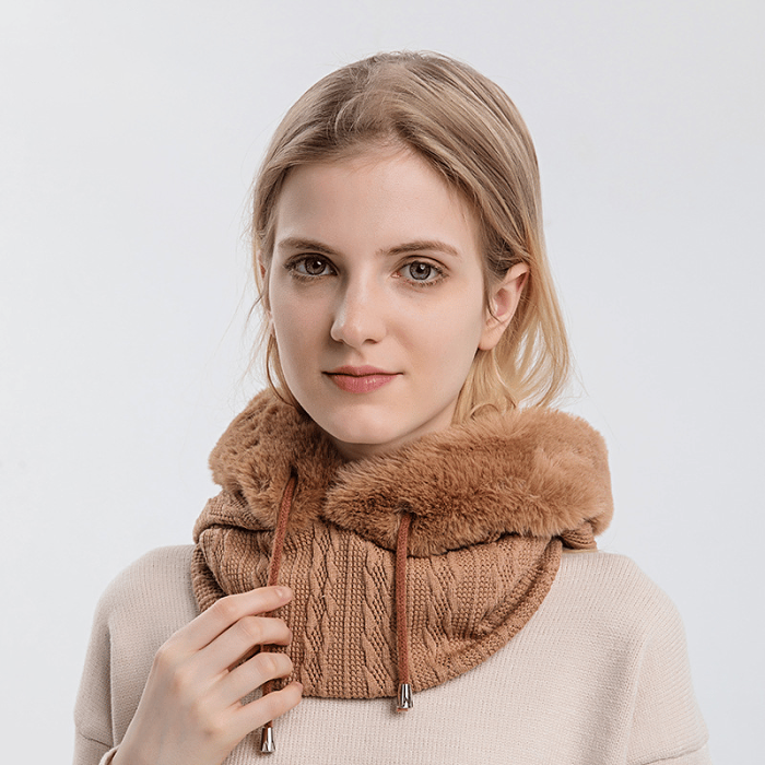 【Christmas Special】Bib face mask integrated cold-proof hood
