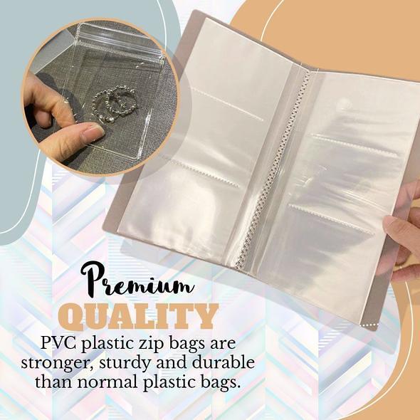 2023 Transparent Jewellery Storage Book Set