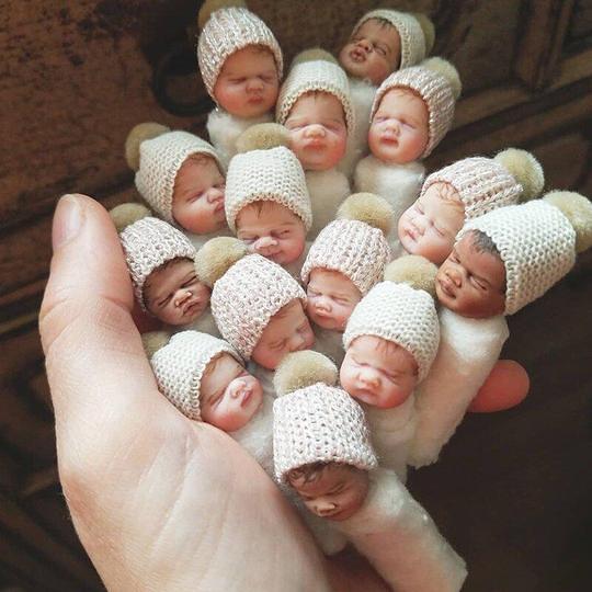 Mini Reborn Baby Doll - Epic Real (Random delivery in 40 dolls）