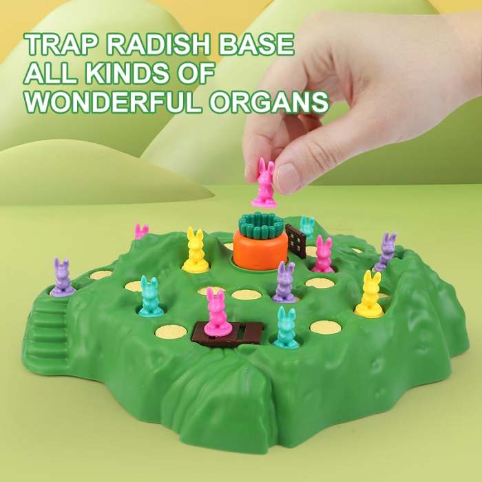 2024 New Rabbit Trap Chessboard Toys