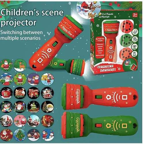 (Early Christmas Hot Sale- 48% OFF) Slide Projector Torch Projection Light - Buy 2 Get EXTRA5％OFF