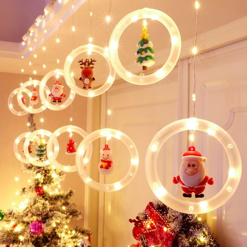 LAST DAY 49% OFFChristmas Decor Ring Lights