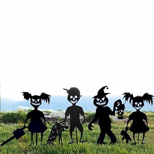(Last Day Flash Sale-50% OFF) Cute Ghost Zombie-Metal Yard Art - BU