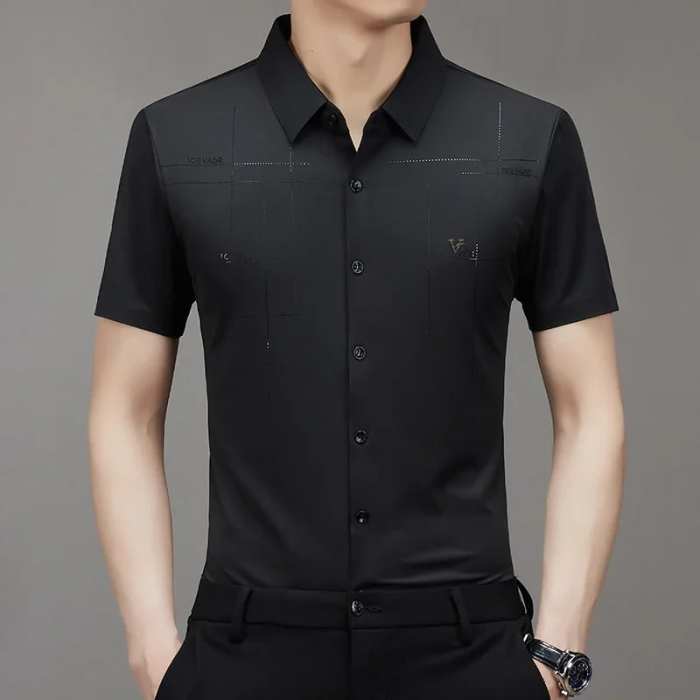 MEN'S ICE SILK BUSINESS SHIRT