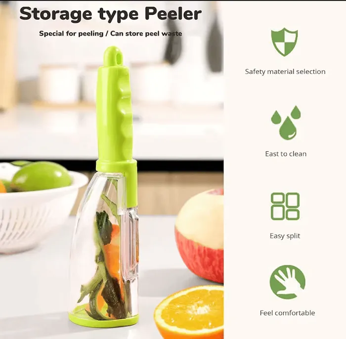 Last Day Promotion-49% OFF-Multifunction Peelr With Storage Box