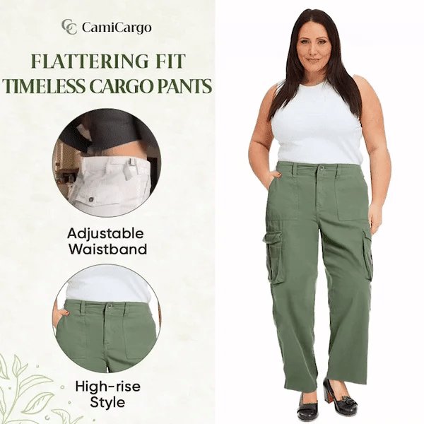 2023 Adjustable Straight Fit Cargo Pants