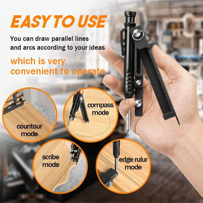 LAST DAY 48% OFFMultifunctional scriber tool(BUY 2 GET FREE SHIPPING)