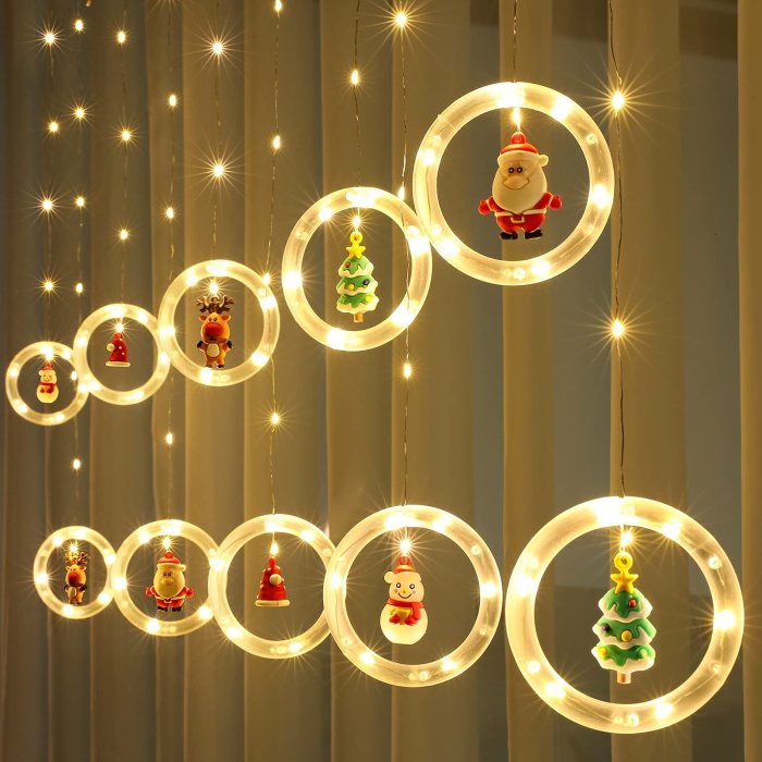 LAST DAY 49% OFFChristmas Decor Ring Lights