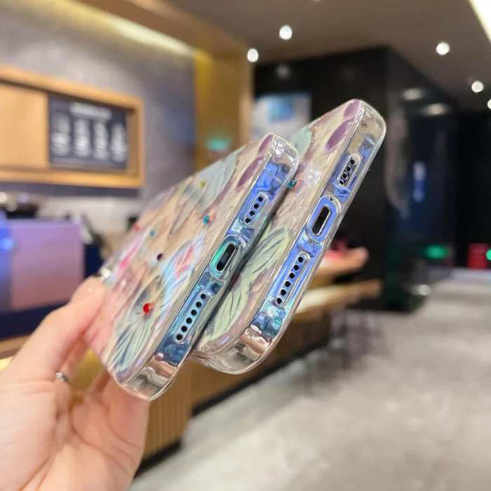 Vintage Oil Painting Flower iPhone Case