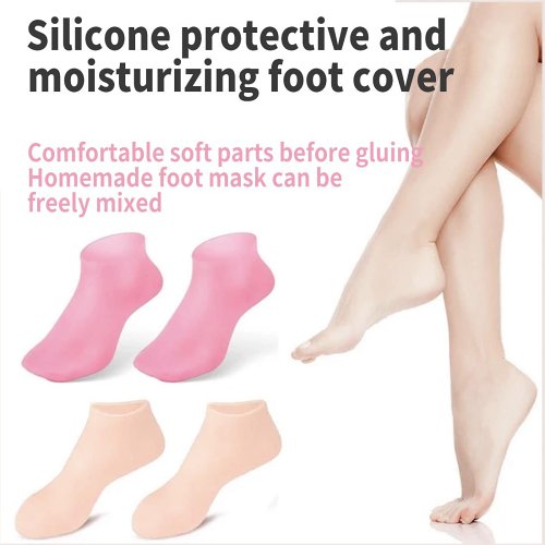 2023 New Sale-Moisturizing Foot Mask Exfoliating Silicone Socks Beach Protective Socks