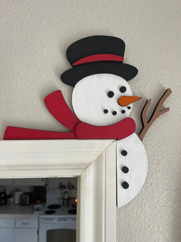 ON SALEChristmas Funny Corner Sign Top Door Frame Ornament