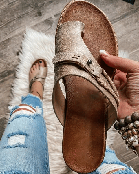 Last Day Promotions 60% OFFSoft Footbed Orthopedic Sandals - Buy 2