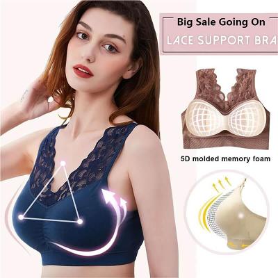 Push Up Comfort Super Elastic Breathable Lace Bra