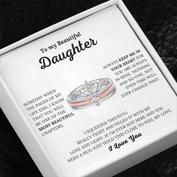49% OFF - Keep Me In Your Heart - Crown Ring (Adjustable - One Size Fits All)