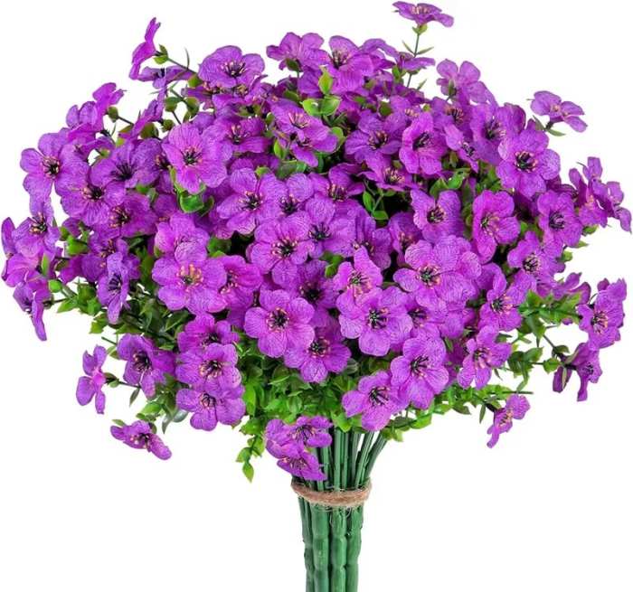 Artificial Flowers for Outdoors