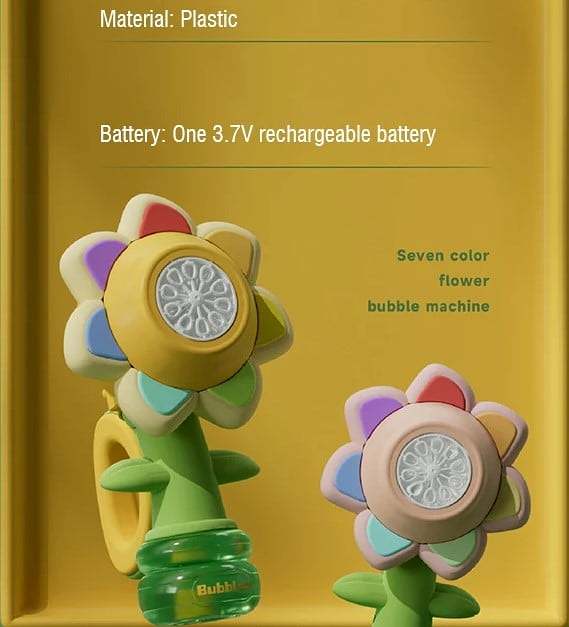 HOT SALE 49% OFFSunflower Bubble Machine