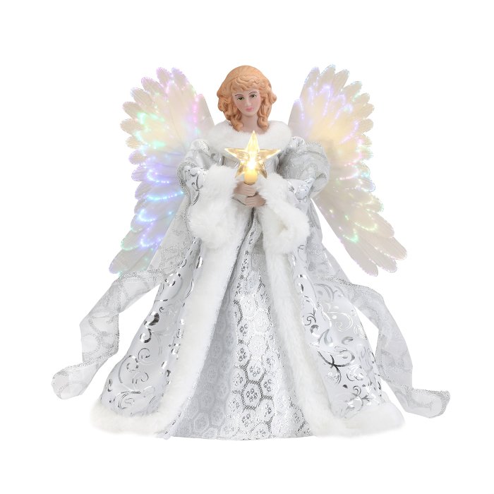 Resin Animated Tree Topper - Celestial Angel